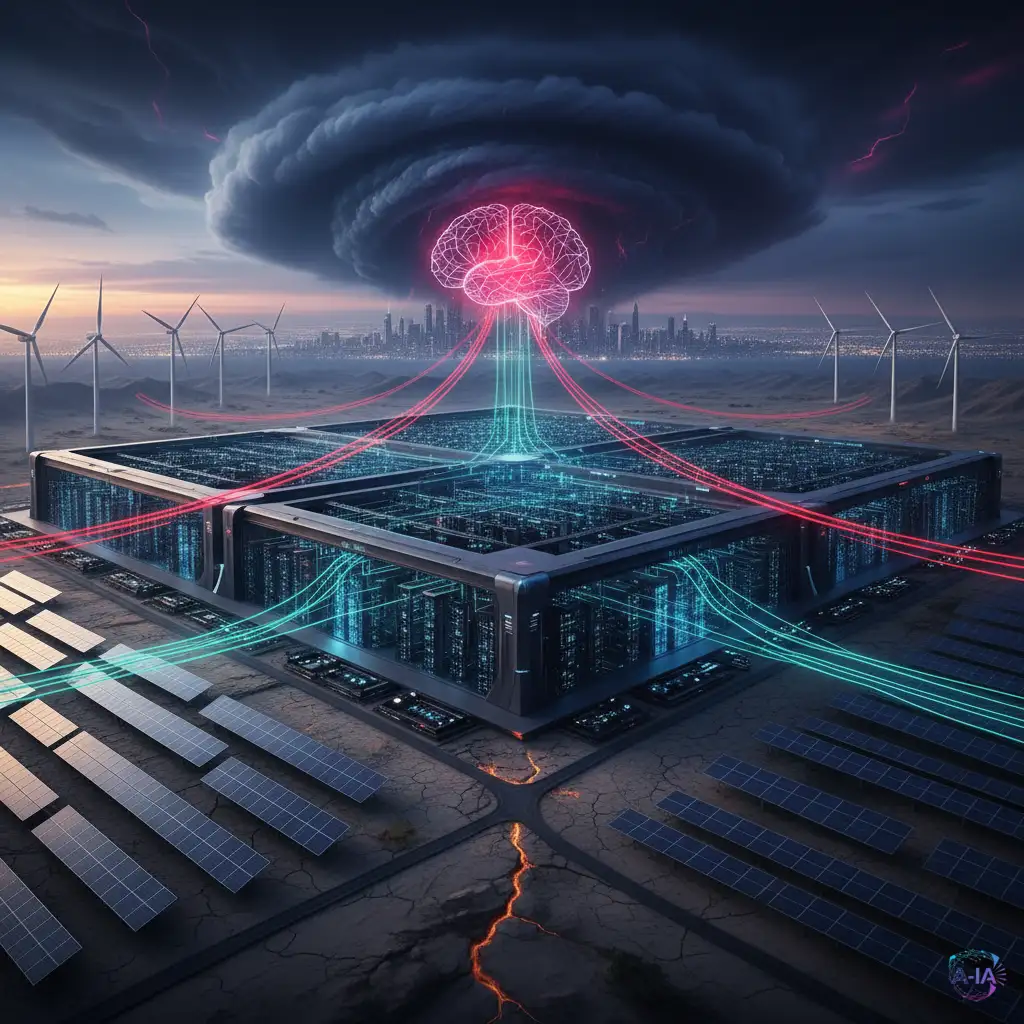 El Lado Oscuro del Boom de la IA: ¿Podrán las energías renovables alimentar la sed de los centros de datos?