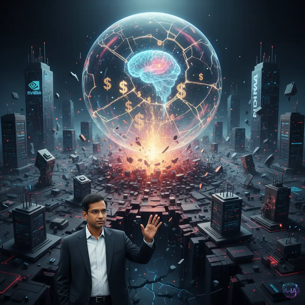 El CEO de Google, Sundar Pichai, advierte: Si la burbuja de la IA explota, "nadie saldrá limpio"