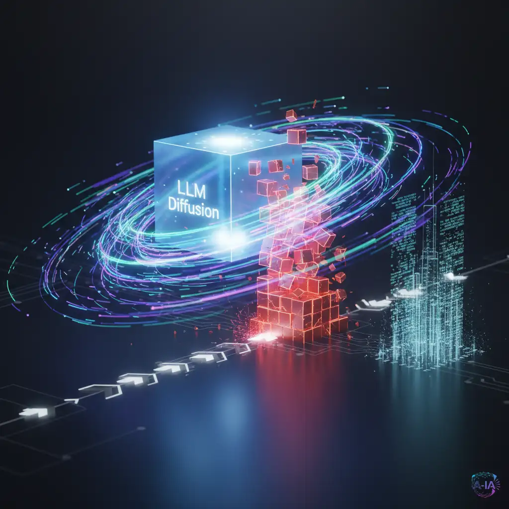 Los LLM de Difusión: La nueva arquitectura de IA que busca reemplazar la forma en que funciona ChatGPT
