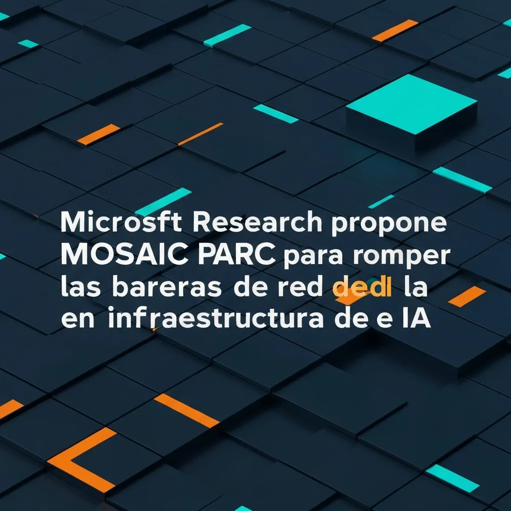 Microsoft Research propone MOSAIC para romper las barreras de red en la infraestructura de IA