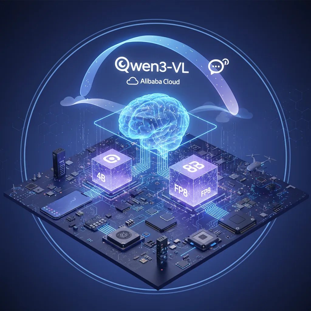 Alibaba Lanza Qwen3-VL: Modelos Multimodales Compactos de 4B y 8B Optimizados con FP8