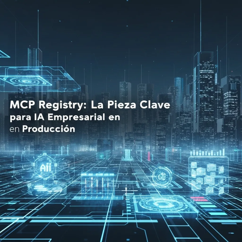 MCP Registry: La Pieza Clave para la IA Empresarial en Producción