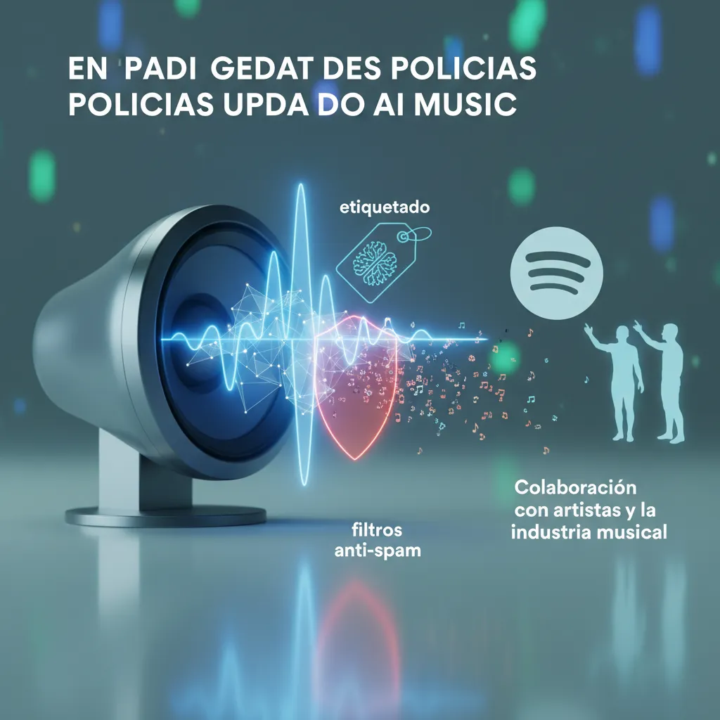 Spotify actualiza sus políticas sobre la música generada por IA: etiquetado, filtro de spam y más