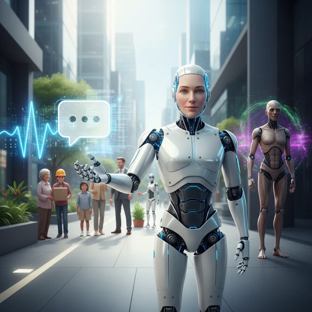 Más allá de los chatbots: la era de los robots humanoides con IA
