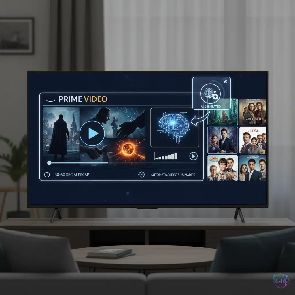 Prime Video de Amazon Usará IA para Generar Resúmenes de Series y Ahorrar Tiempo a los Usuarios
