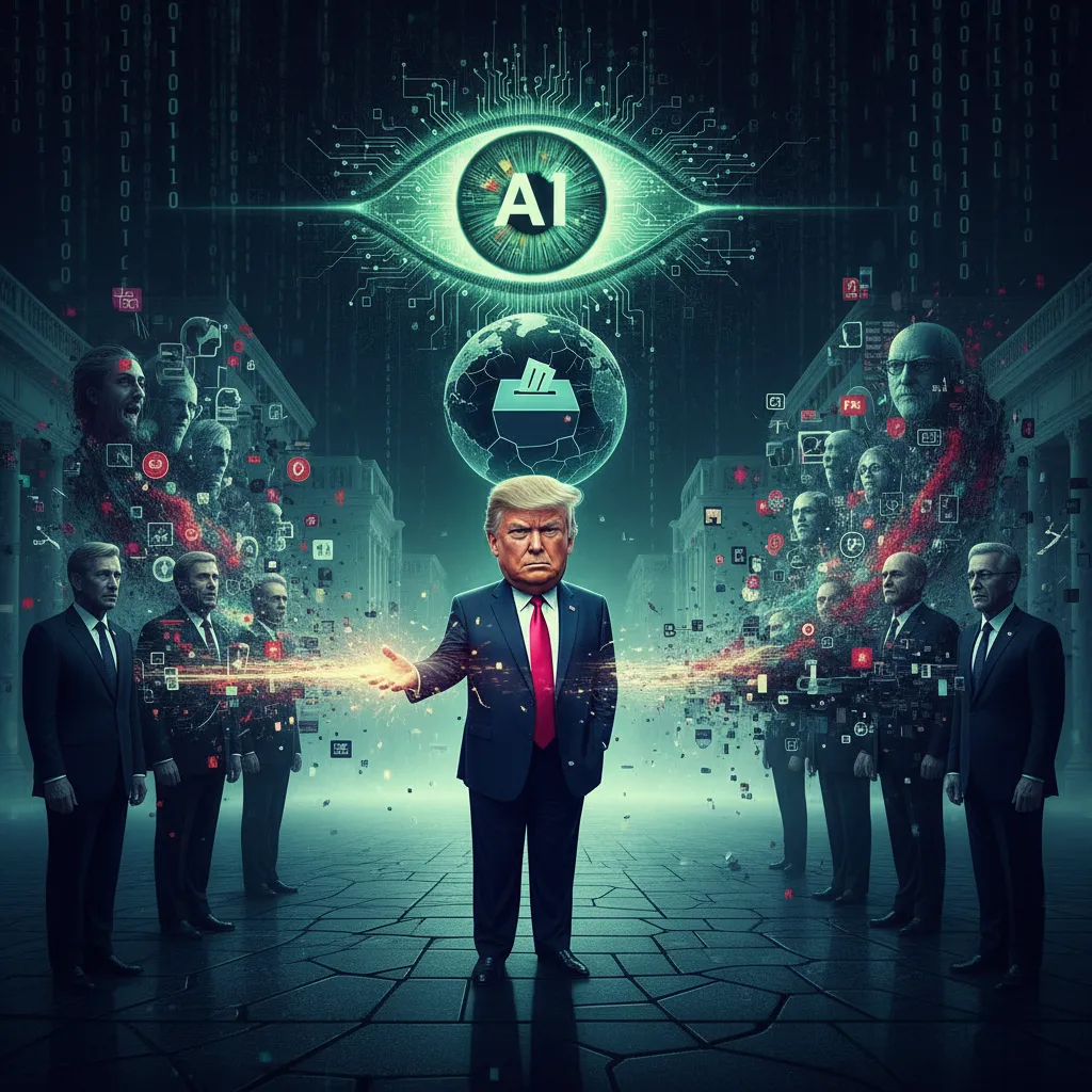 Donald Trump Utiliza Deepfakes de IA Contra Oponentes Políticos: ¿El Inicio de una Nueva Era de Desinformación?