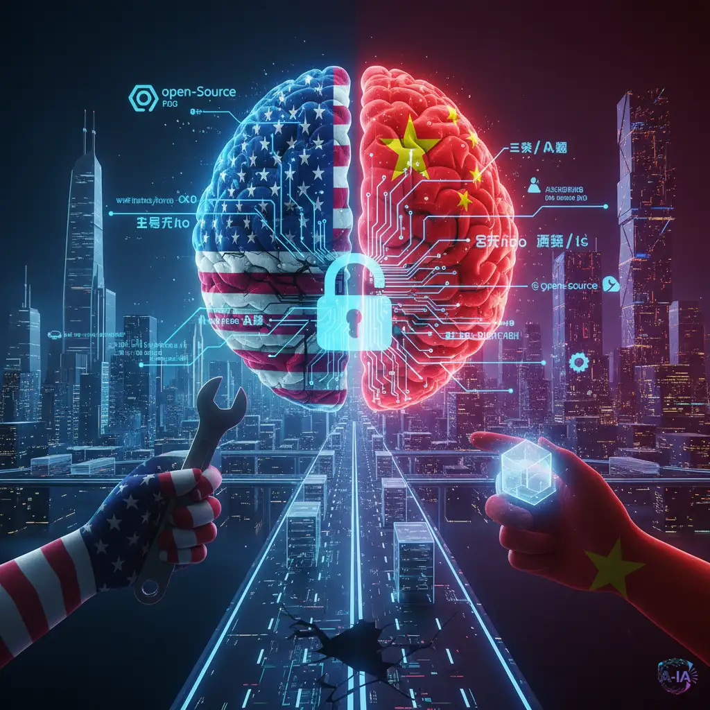 La dependencia de EE. UU. en el código abierto de IA extranjero: ¿Una amenaza para su innovación frente a China?