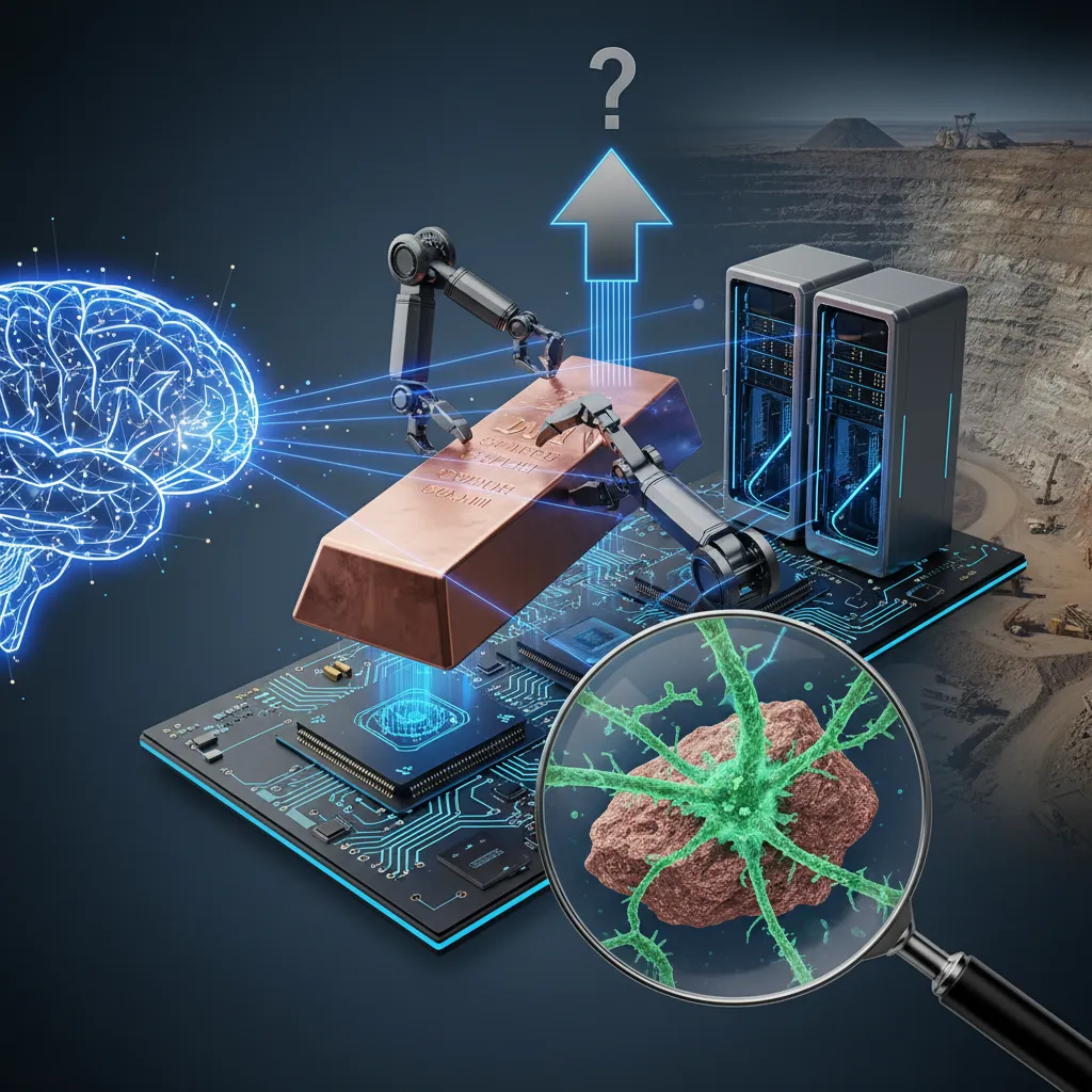 El Auge de la IA y el Desafío del Cobre: ¿La Biominería con Microbios es la Solución?