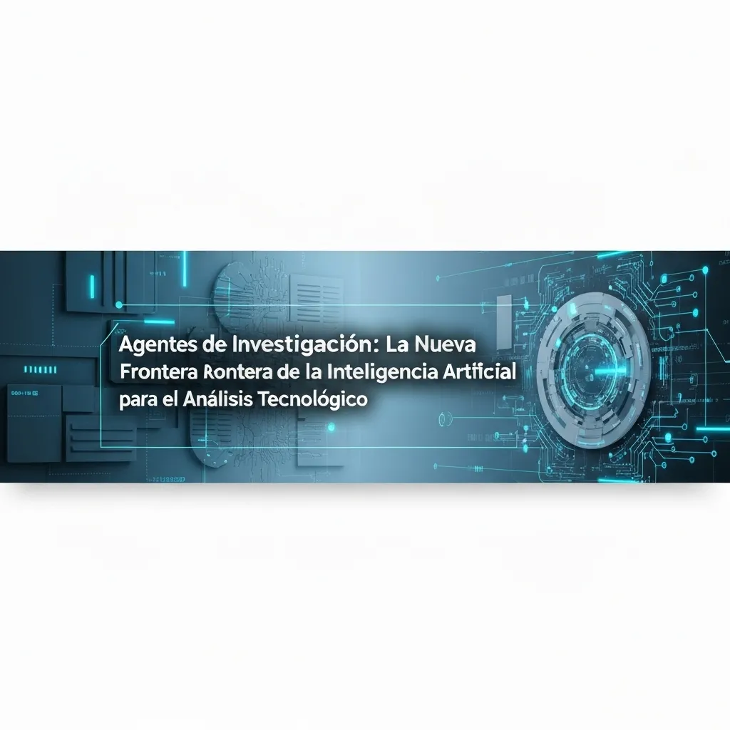 Agentes de Investigación: La Nueva Frontera de la Inteligencia Artificial para el Análisis Tecnológico