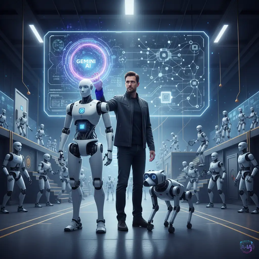 Google DeepMind ficha al cerebro de Boston Dynamics para que Gemini sea el sistema operativo de los robots físicos