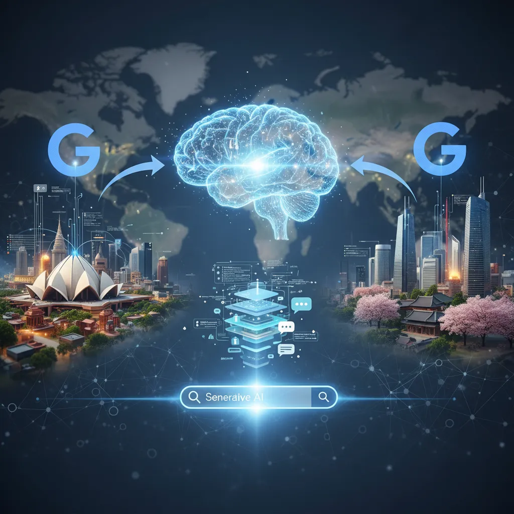 Google Expande su Experiencia Generativa de Búsqueda (SGE) a India y Japón