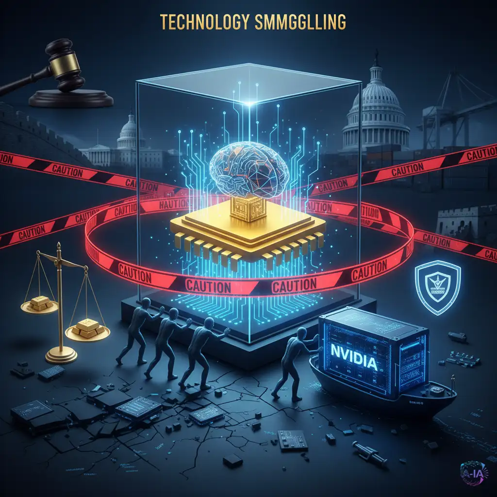 Acusados de Contrabando Cuatro Individuos por Intentar Enviar Superordenadores y Chips NVIDIA de Alta Gama a China