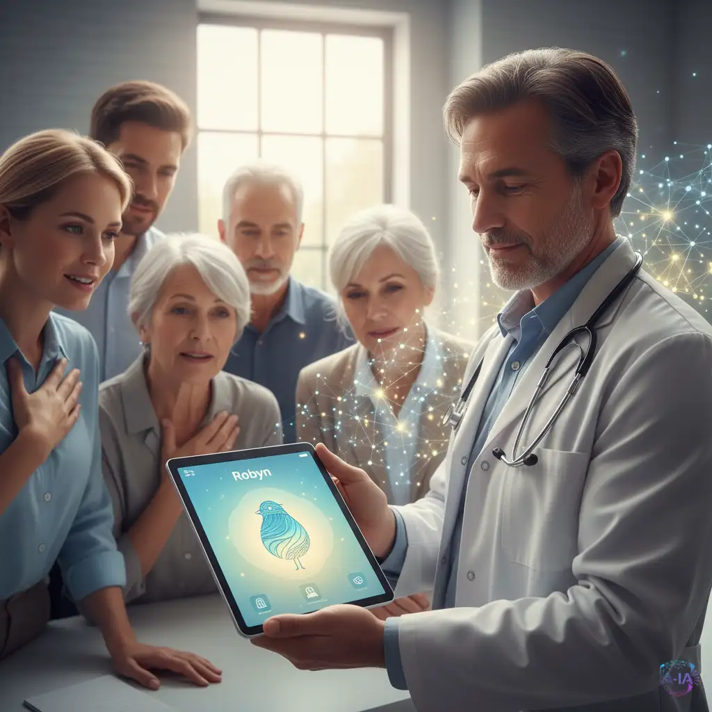 Un exmédico lanza 'Robyn': el compañero de IA diseñado para la empatía y el bienestar emocional