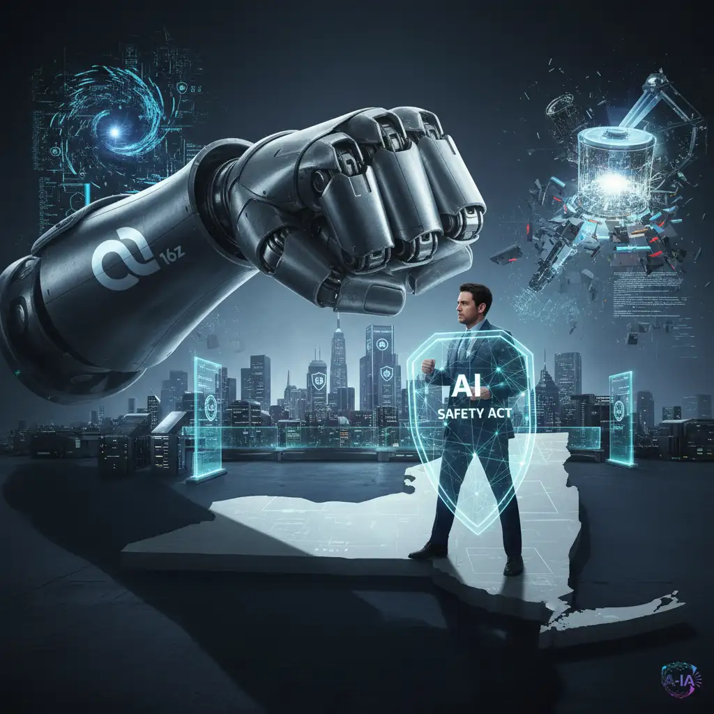 El gigante inversor a16z ataca al promotor de la Ley de Seguridad de IA de Nueva York