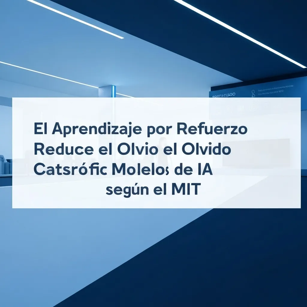 El Aprendizaje por Refuerzo Reduce el Olvido Catastrófico en Modelos de IA según el MIT