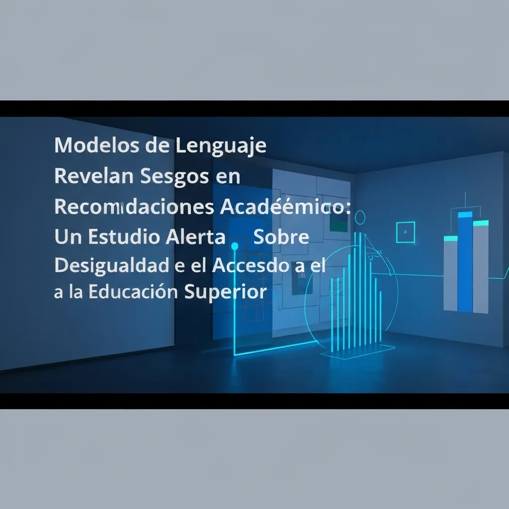 Modelos de Lenguaje Revelan Sesgos en Recomendaciones Académicas: Un Estudio Alerta Sobre Desigualdad en el Acceso a la Educación Superior
