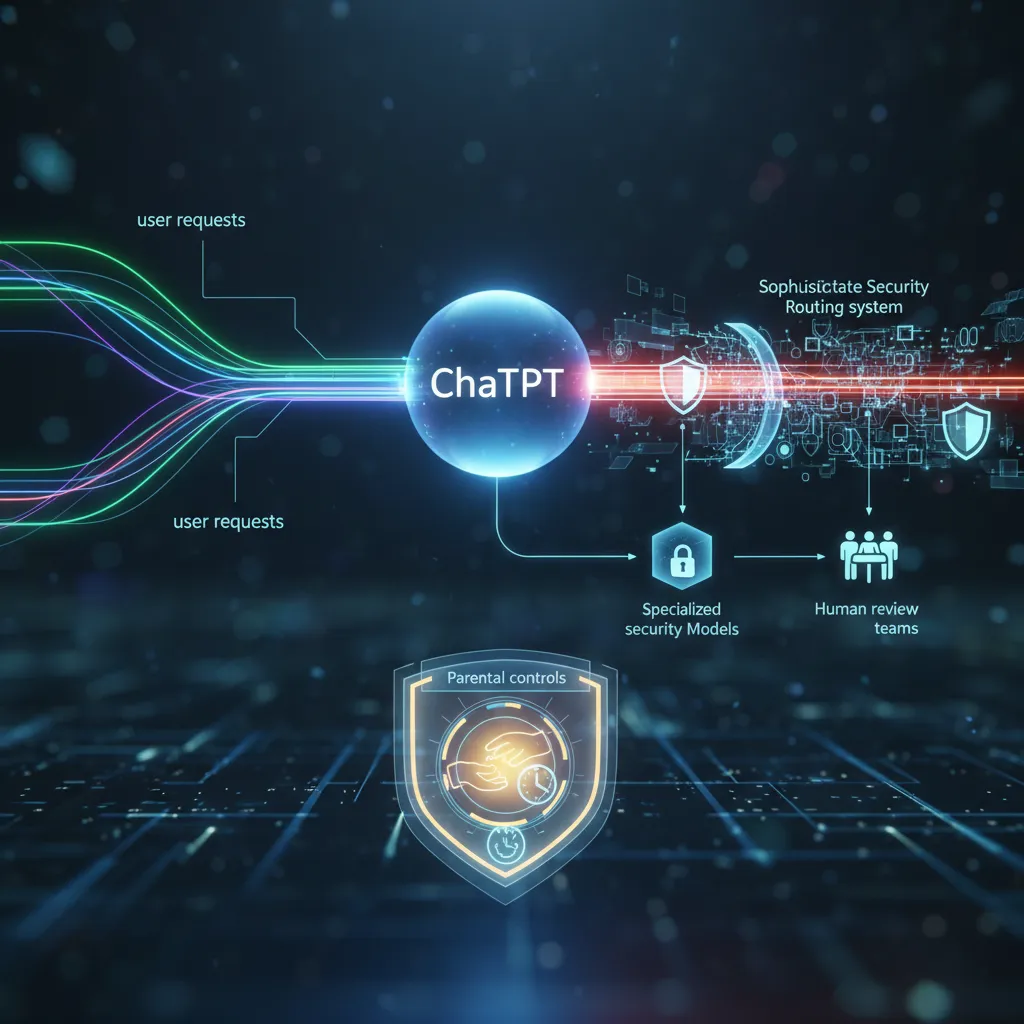 OpenAI Lanza Sistema de Enrutamiento de Seguridad y Controles Parentales en ChatGPT