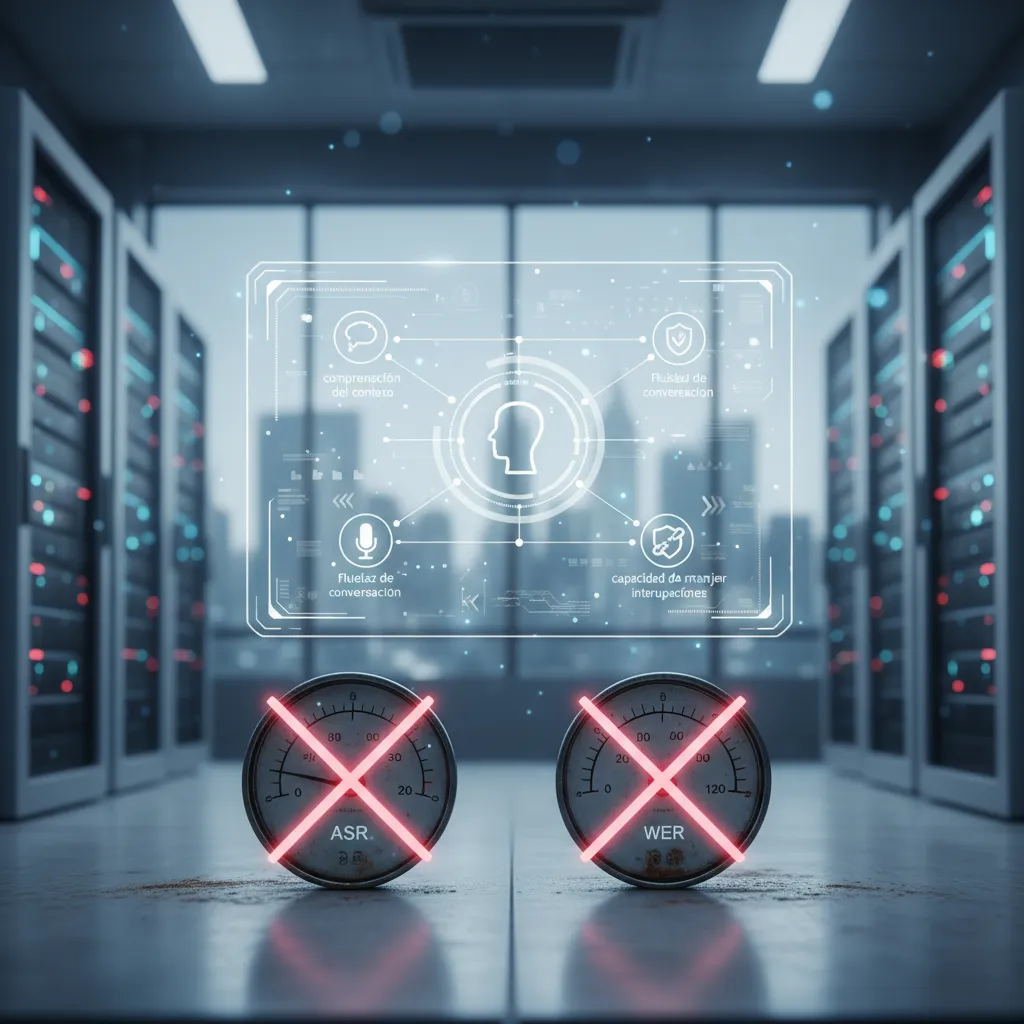 La Evaluación de Agentes de Voz Transciende ASR y WER: Nuevas Métricas para 2025