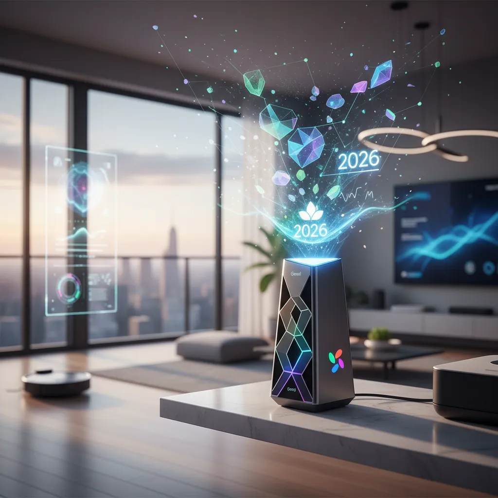 Google Anuncia Altavoz Inteligente Google Home con Gemini para 2026