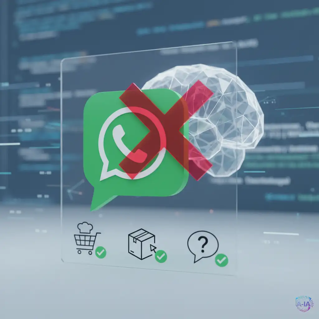 WhatsApp prohíbe los chatbots de propósito general en su plataforma: ¿Adiós a ChatGPT en tus chats?