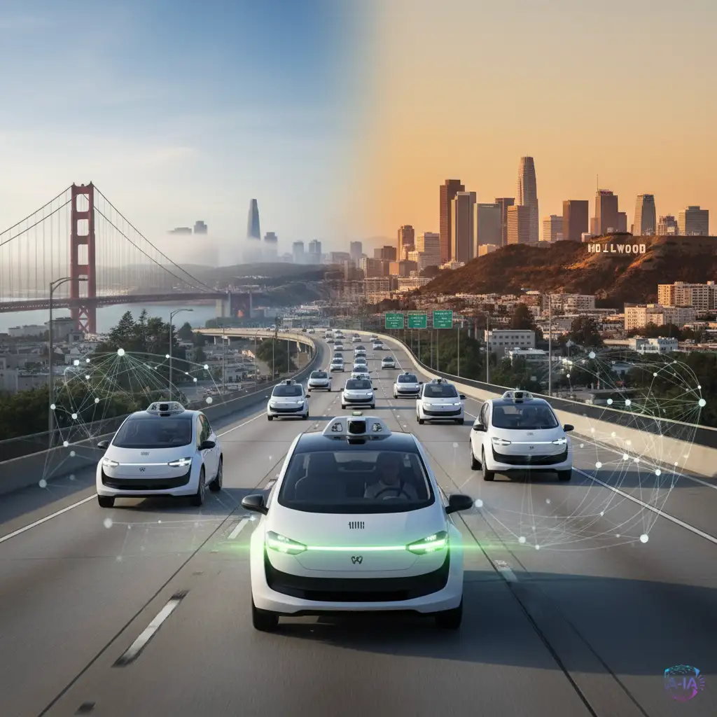 Waymo recibe luz verde para expandir sus robotaxis sin conductor por toda California, incluyendo Los Ángeles