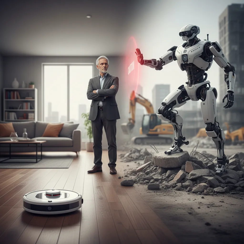 El Fundador de iRobot, Colin Angle, Advierte sobre la Seguridad de los Robots Andantes Actuales