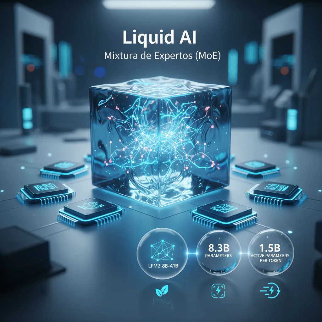 Liquid AI Lanza LFM2-8B-A1B: Un Modelo Mixto de Expertos Eficiente para Dispositivos