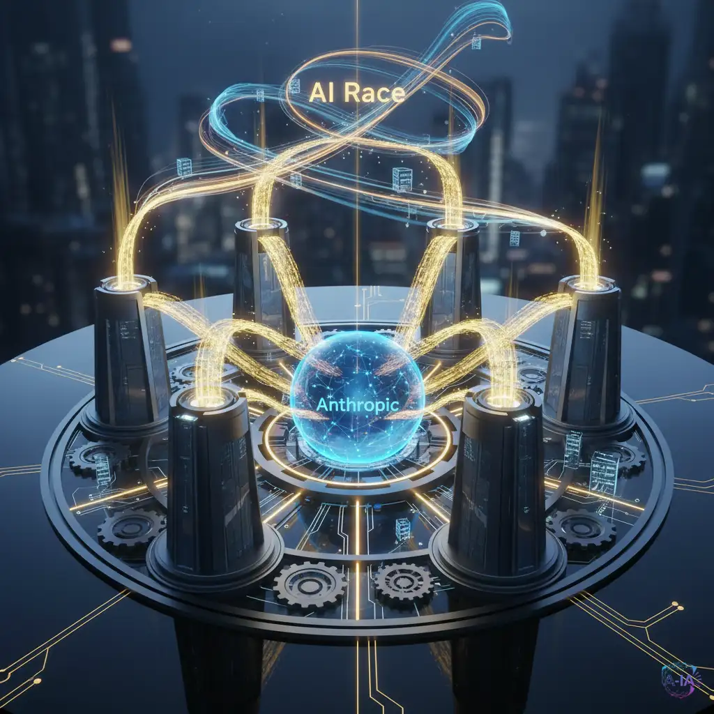 Gigantes Tecnológicos Invierten Miles de Millones en Anthropic: La Carrera de la Financiación Circular de la IA
