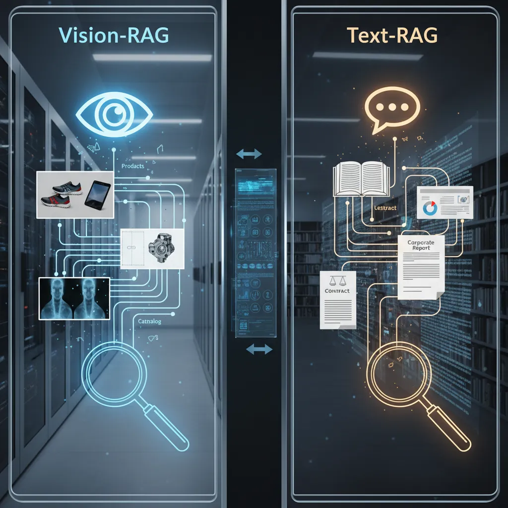 Vision-RAG vs. Text-RAG: Una Comparativa Técnica para la Búsqueda Empresarial