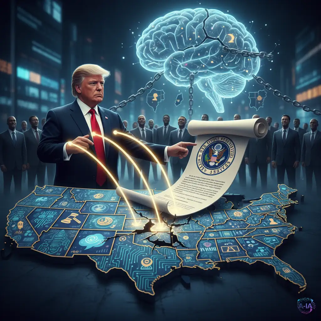 Trump prepara una orden ejecutiva para demandar a estados que regulen la IA