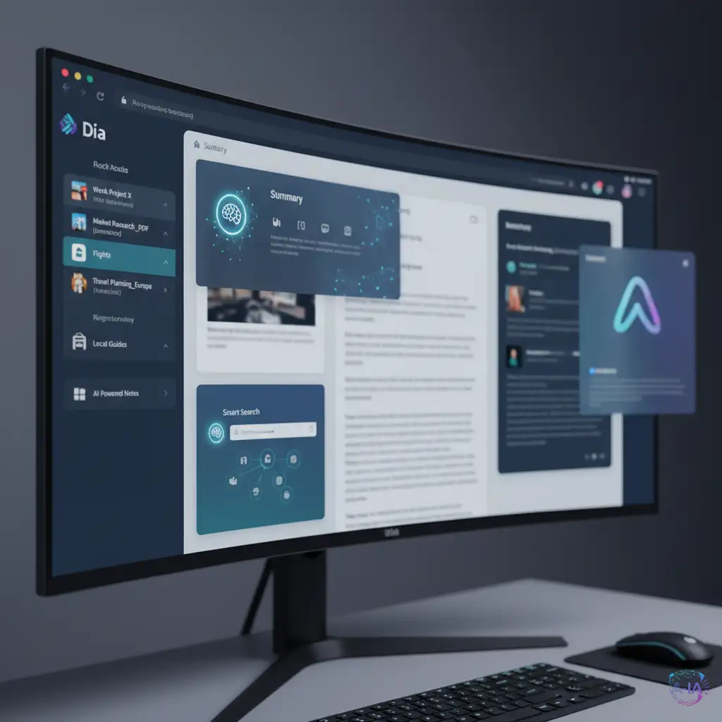 Dia, el navegador impulsado por IA, copia las mejores funciones de Arc para ofrecer una navegación web más inteligente