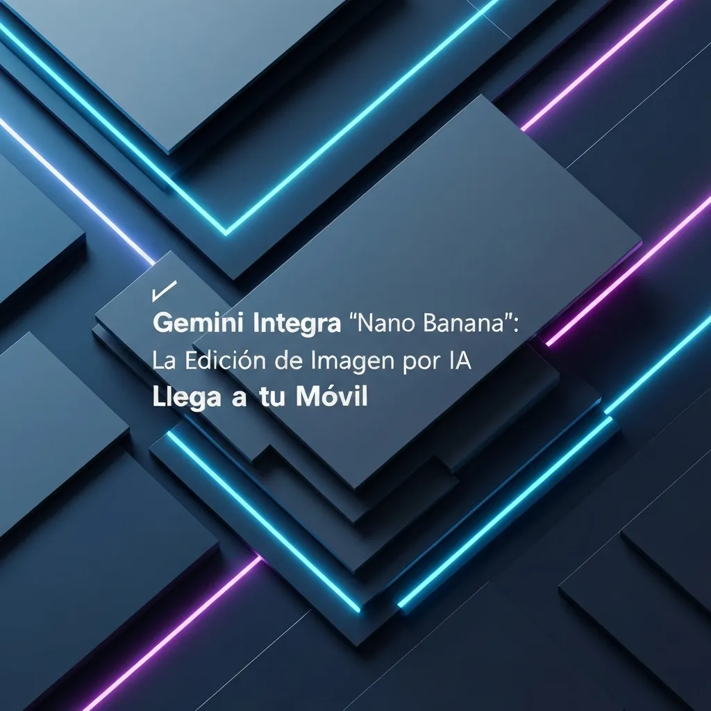 Gemini Integra "Nano Banana": La Edición de Imagen por IA Llega a tu Móvil