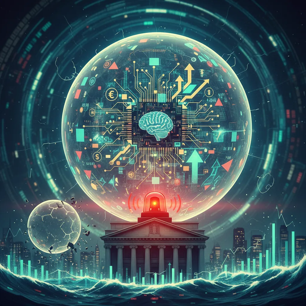 El Banco de Inglaterra Alerta: La Burbuja de Acciones de IA Podría Rivalizar con el Pico Dot-com de 2000