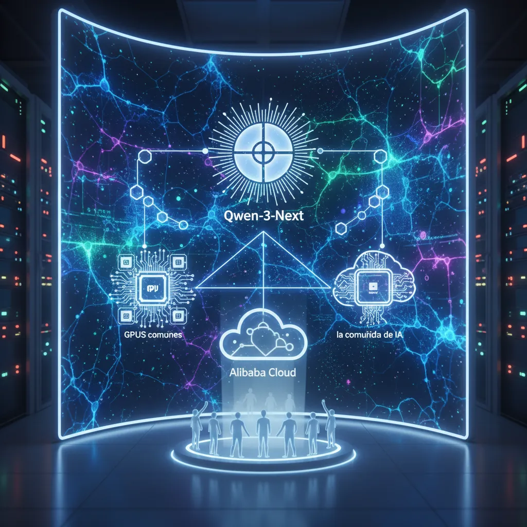 Alibaba democratiza la IA híbrida con Qwen-3-Next en GPUs comunes