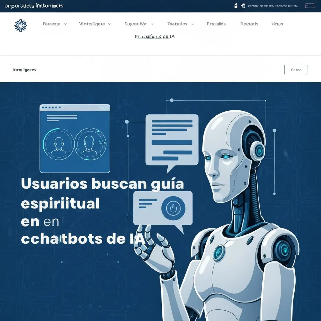 Usuarios buscan guía espiritual en chatbots de IA