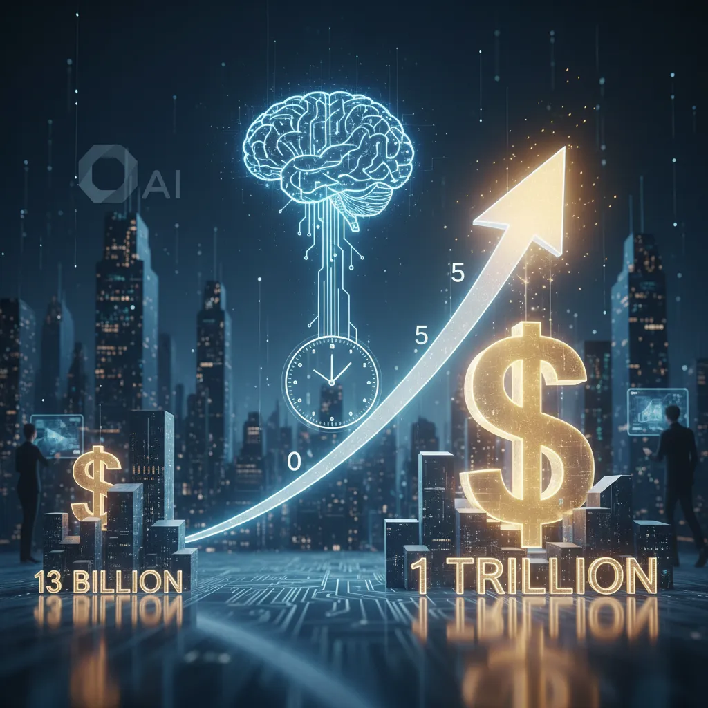 OpenAI se fija el ambicioso objetivo de alcanzar una valoración de un billón de dólares en cinco años