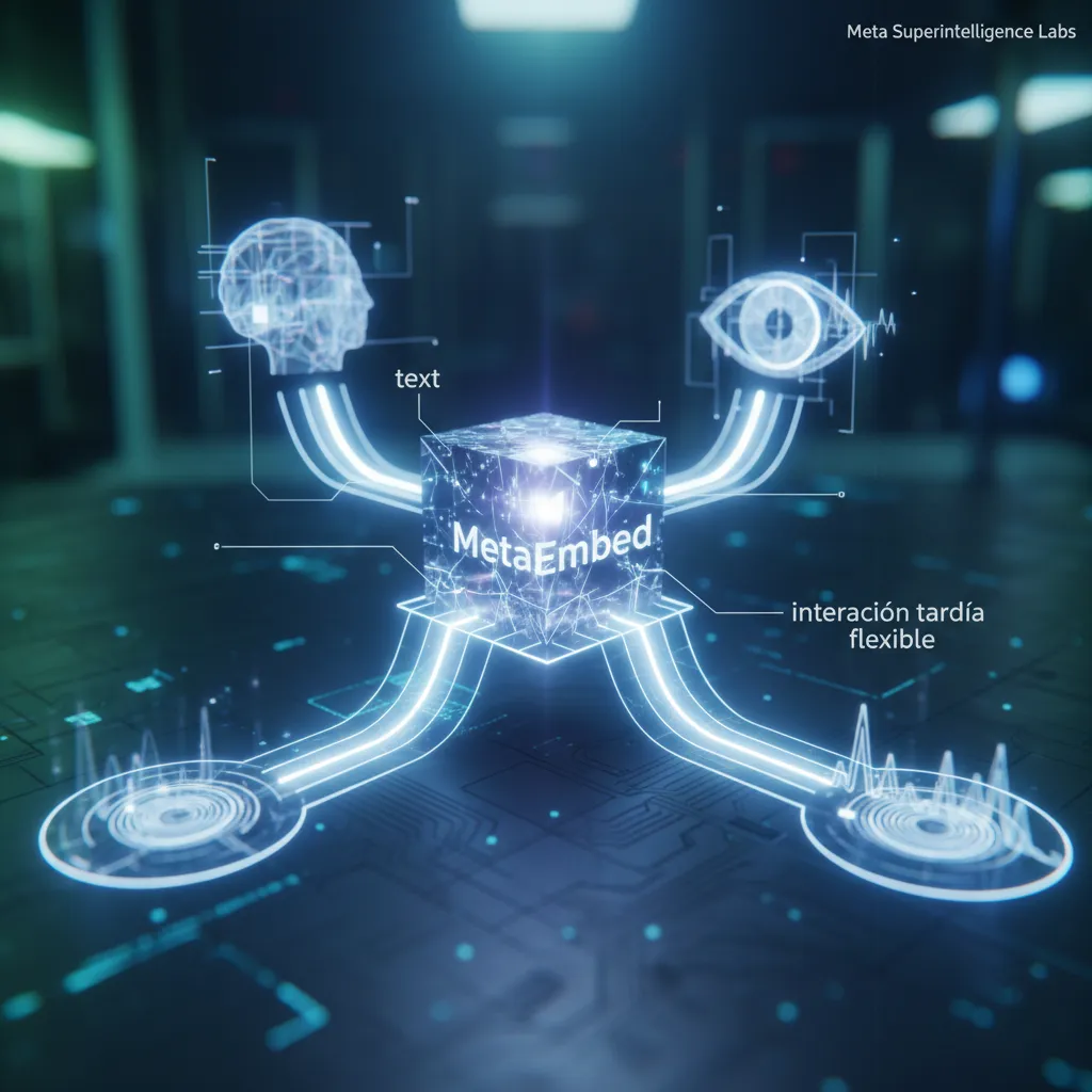 MetaEmbed: El Nuevo Enfoque de Meta para Embeddings Multimodales con Interacción Tardía Flexible