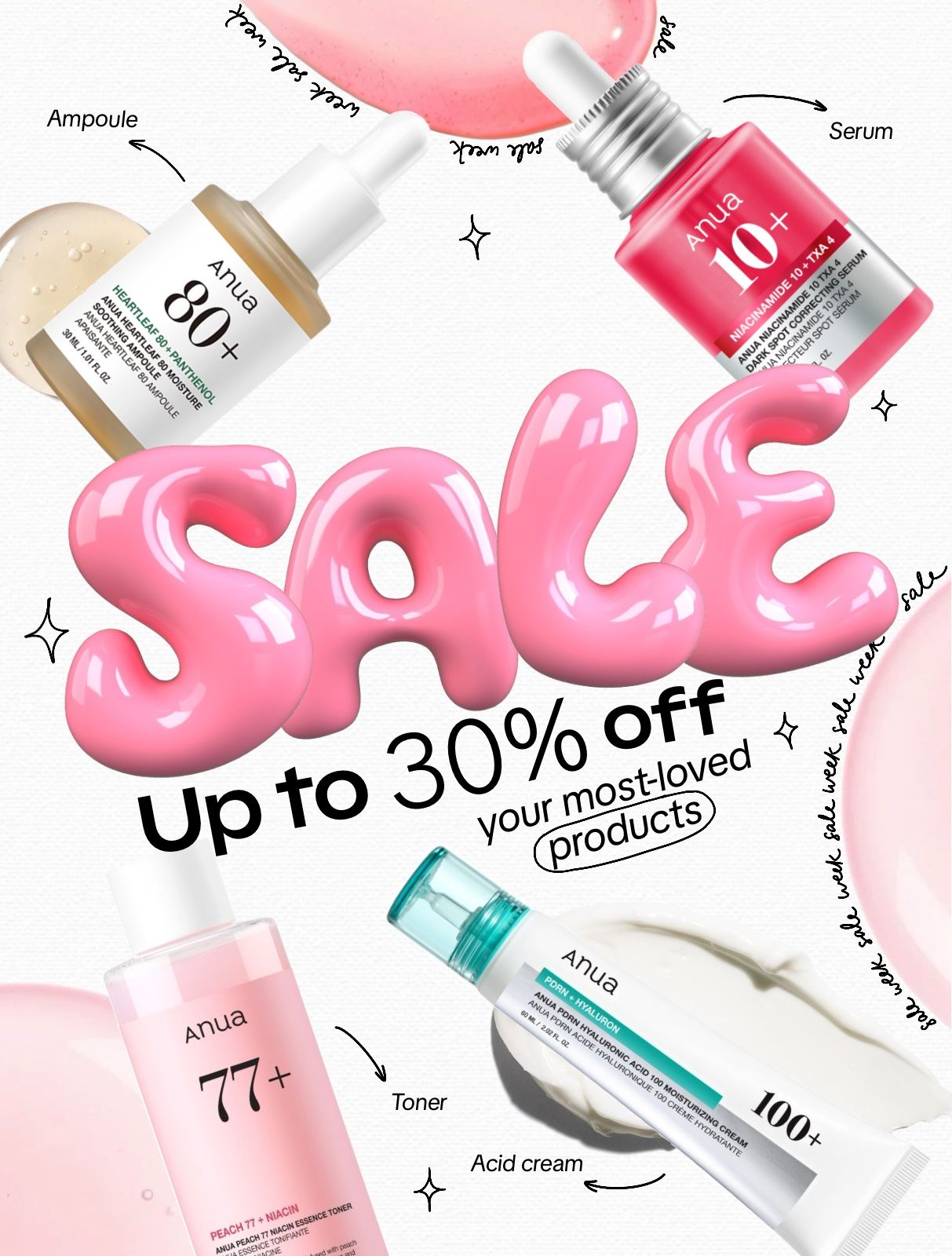 Balloon Sale Cluster template
