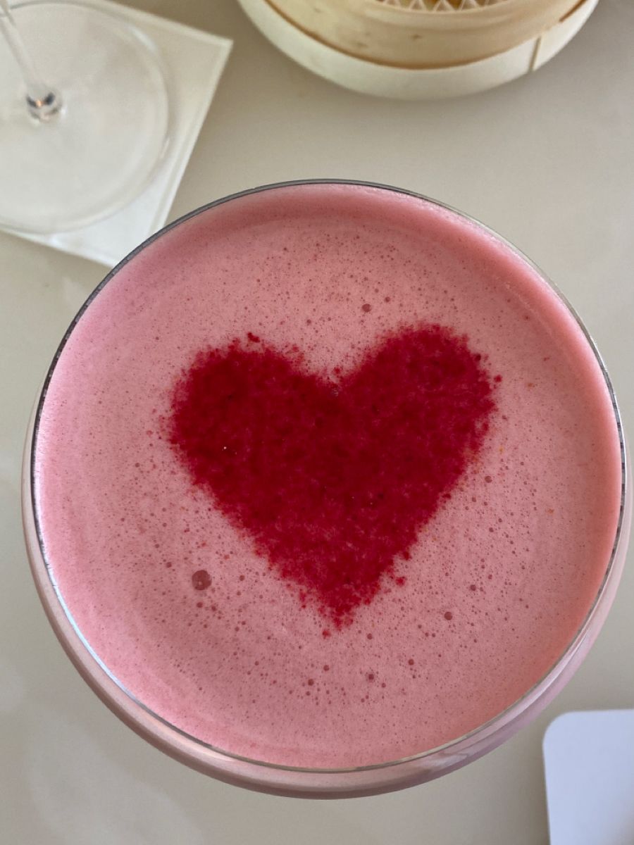 Heart Foam Latte template