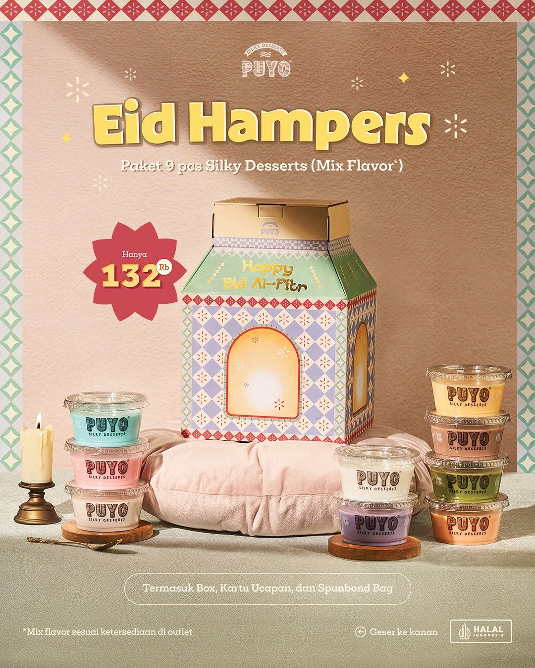 Festive Hamper Box template