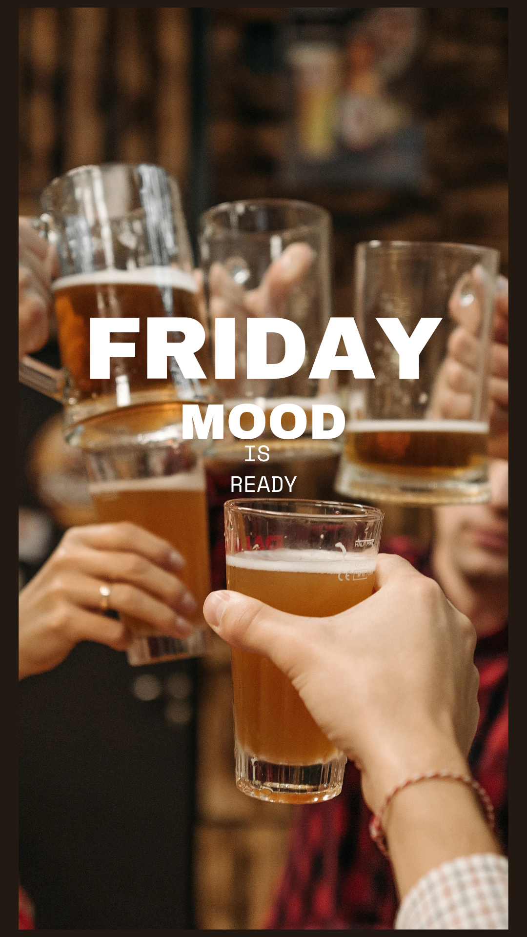 Beer Cheers Toast template