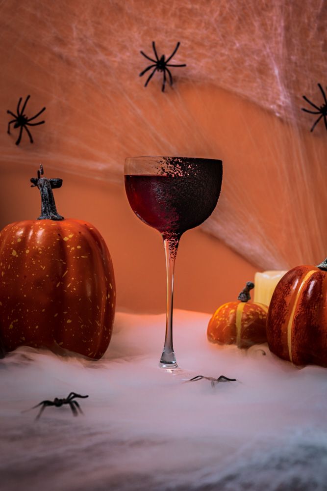 Spooky Cobweb Toast template