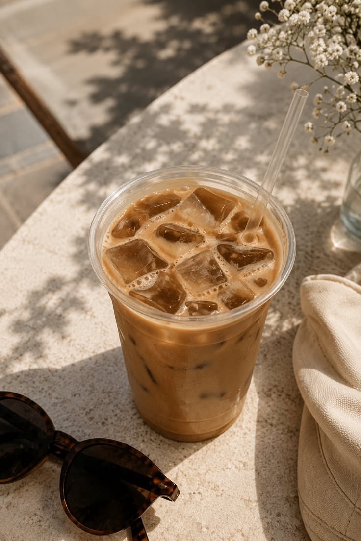 Iced Coffee Table template