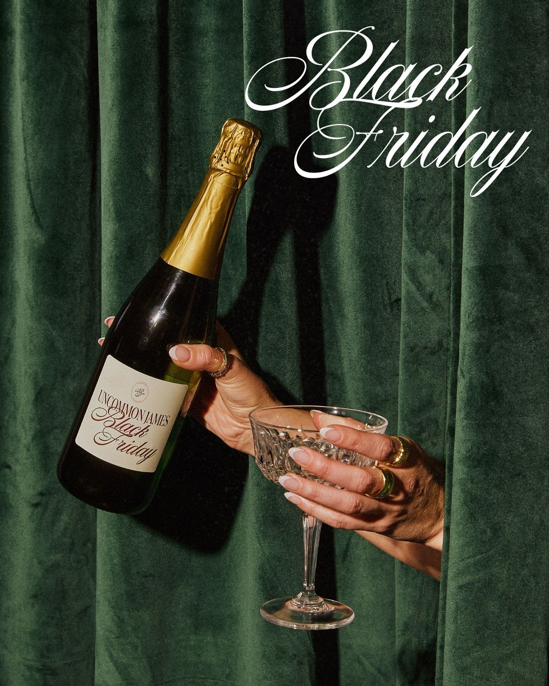 Curtain Champagne Pour template