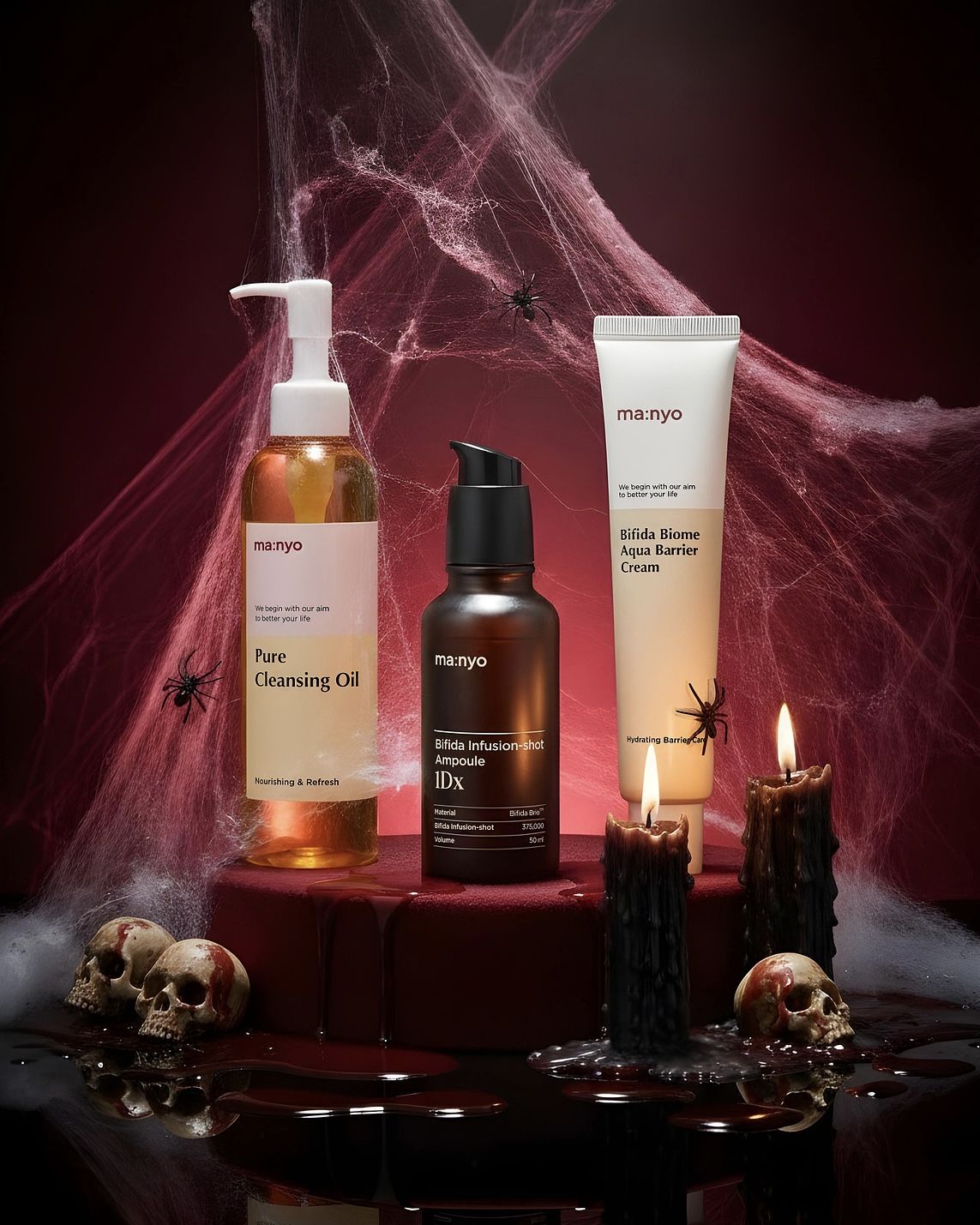 Halloween Web Altar template