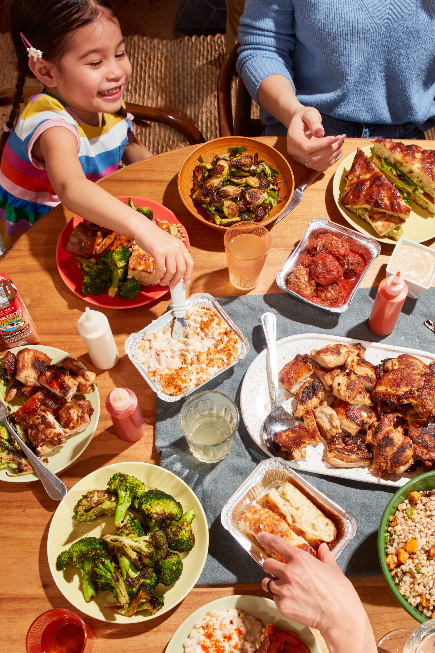 Family Feast Spread template