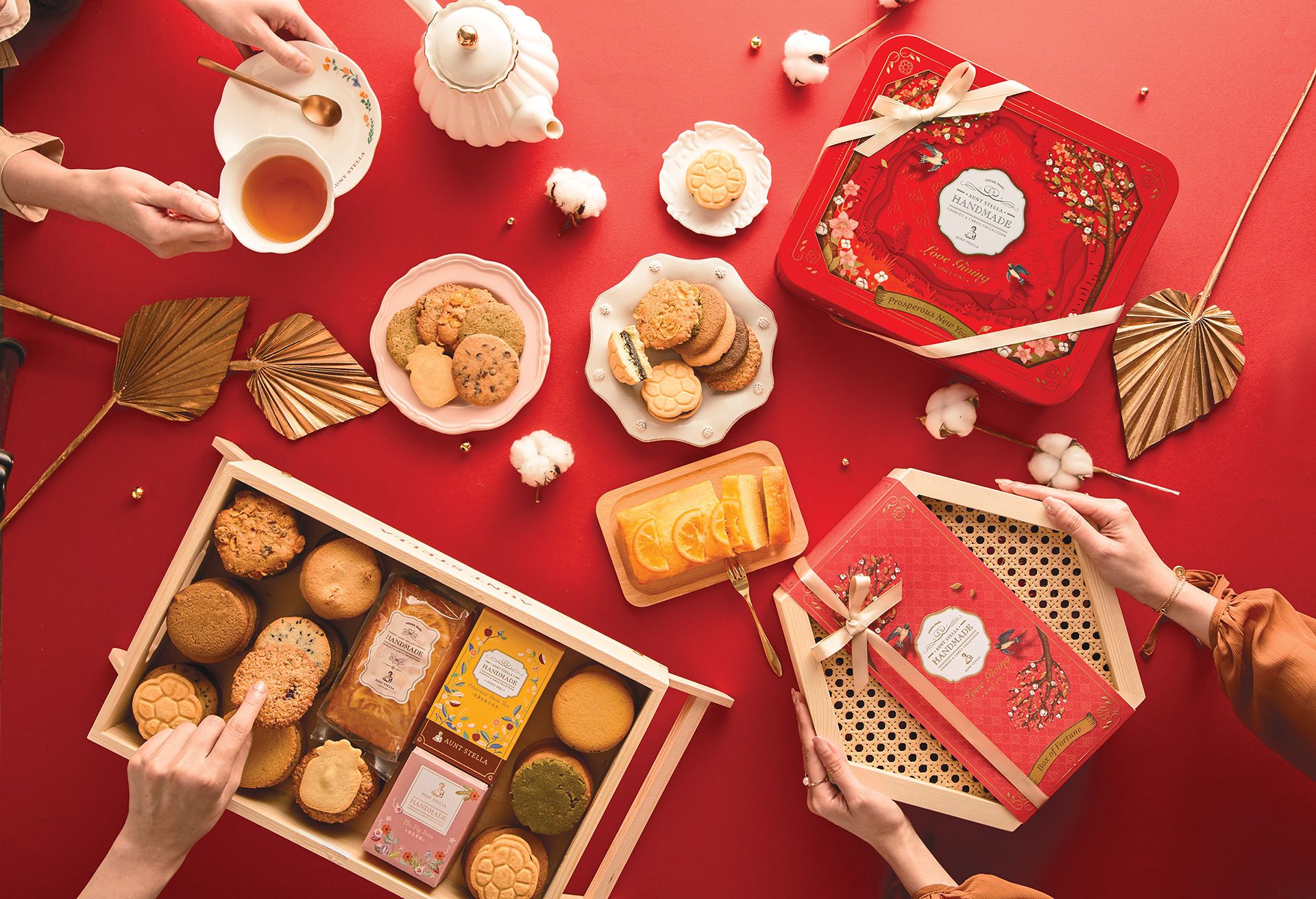 Festive Flat Lay template