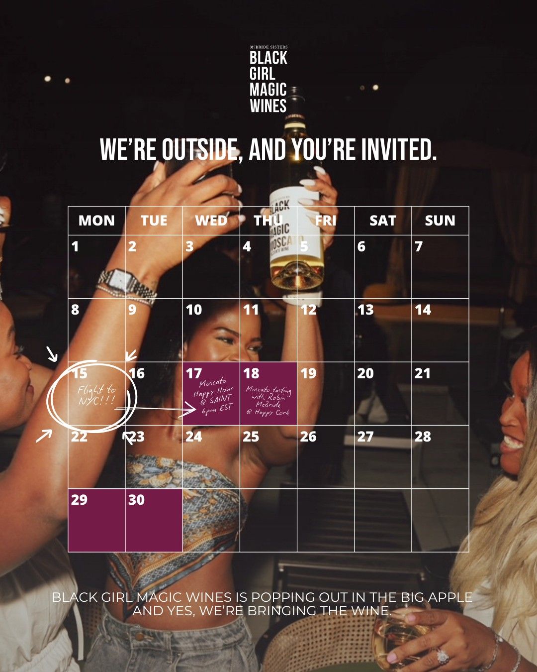 Calendar Overlay template
