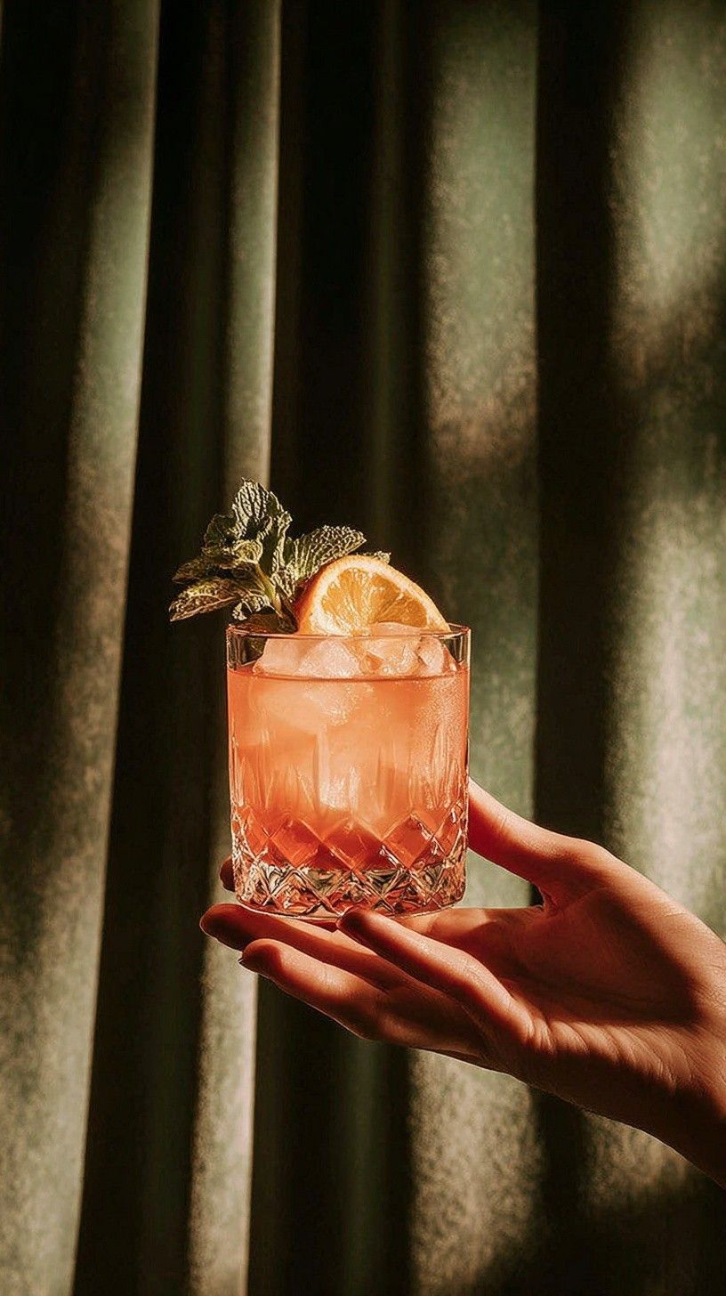 Cocktail Hand Offering template