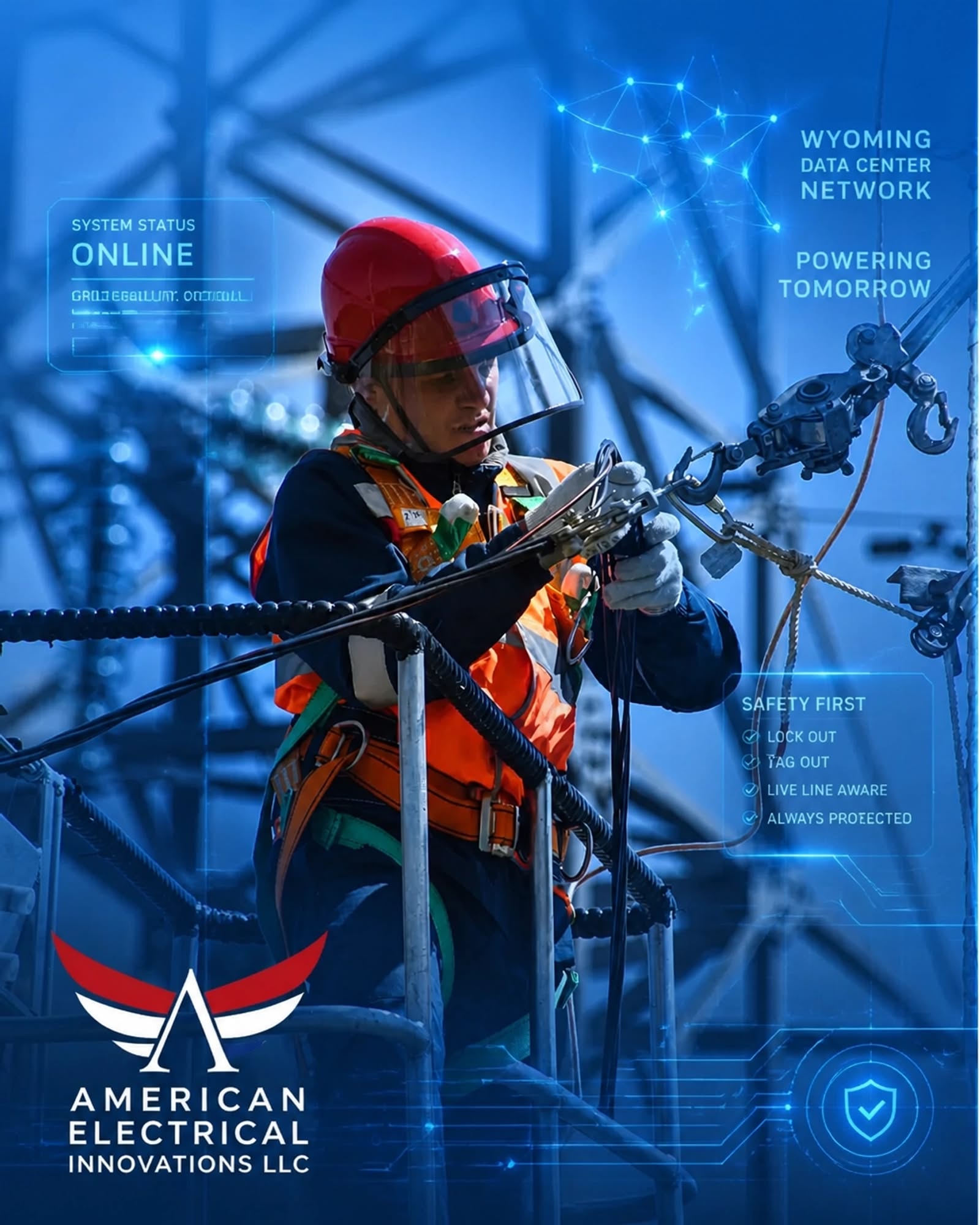 Lineman HUD Overlay template